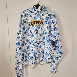 Drew House Blue Danube Deconstructed Hoodie Medium Secret